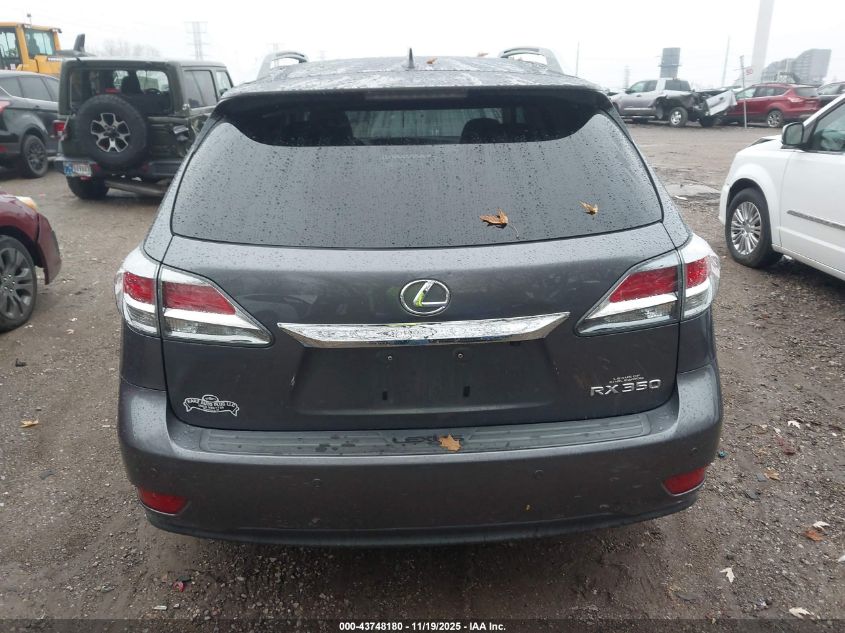 2015 Lexus Rx 350 VIN: 2T2BK1BA0FC321660 Lot: 43748180