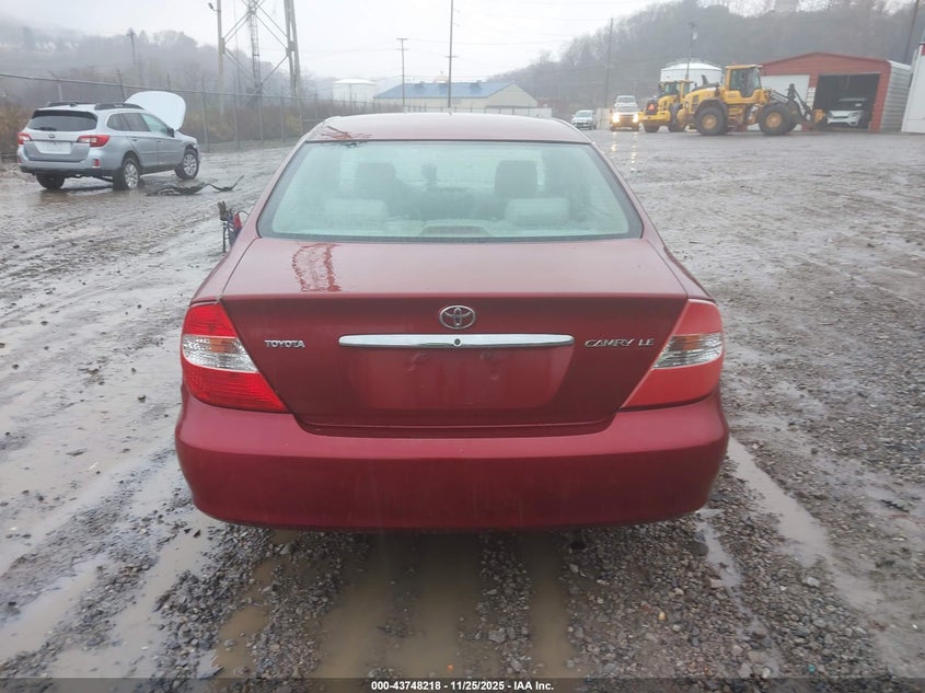 2004 Toyota Camry Le VIN: 4T1BE32K54U310701 Lot: 43748218