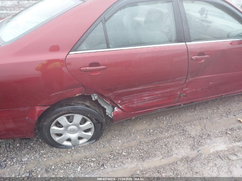 2004 Toyota Camry Le VIN: 4T1BE32K54U310701 Lot: 43748218