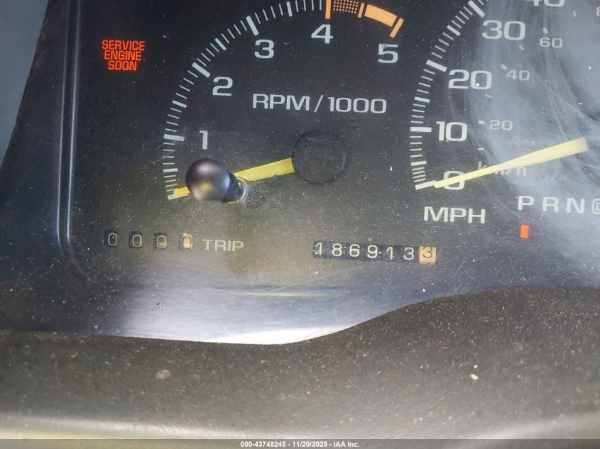 1995 Chevrolet Gmt-400 K1500 VIN: 1GCEK19K5SE264962 Lot: 43748245