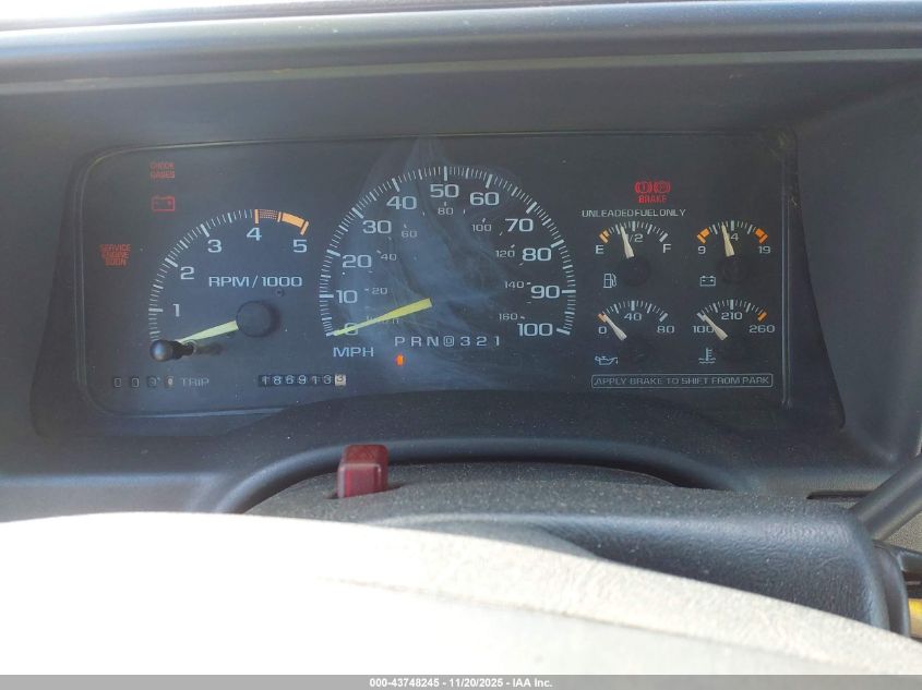 1995 Chevrolet Gmt-400 K1500 VIN: 1GCEK19K5SE264962 Lot: 43748245