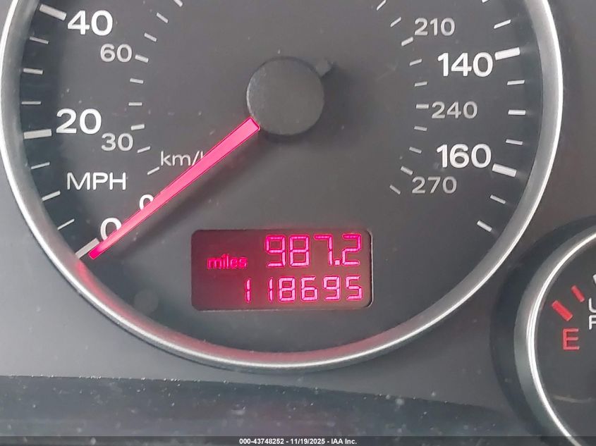 2005 Audi A4 2.0T VIN: WAUDF68E05A468778 Lot: 43748252