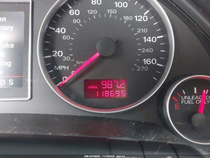 2005 Audi A4 2.0T VIN: WAUDF68E05A468778 Lot: 43748252