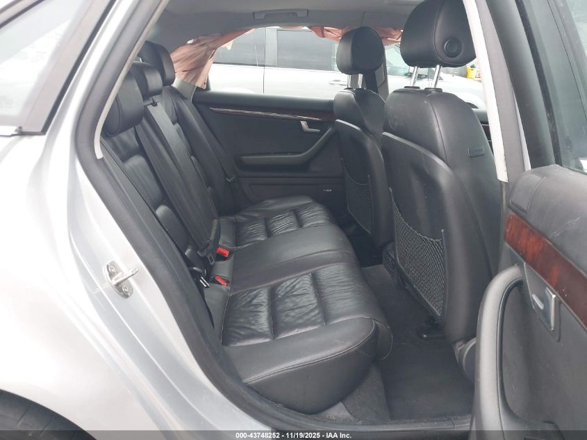 2005 Audi A4 2.0T VIN: WAUDF68E05A468778 Lot: 43748252