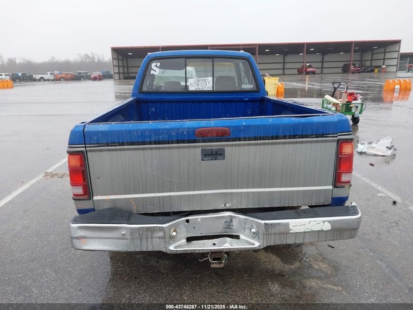1994 Dodge Dakota VIN: 1B7GL23X6RS642752 Lot: 43748267