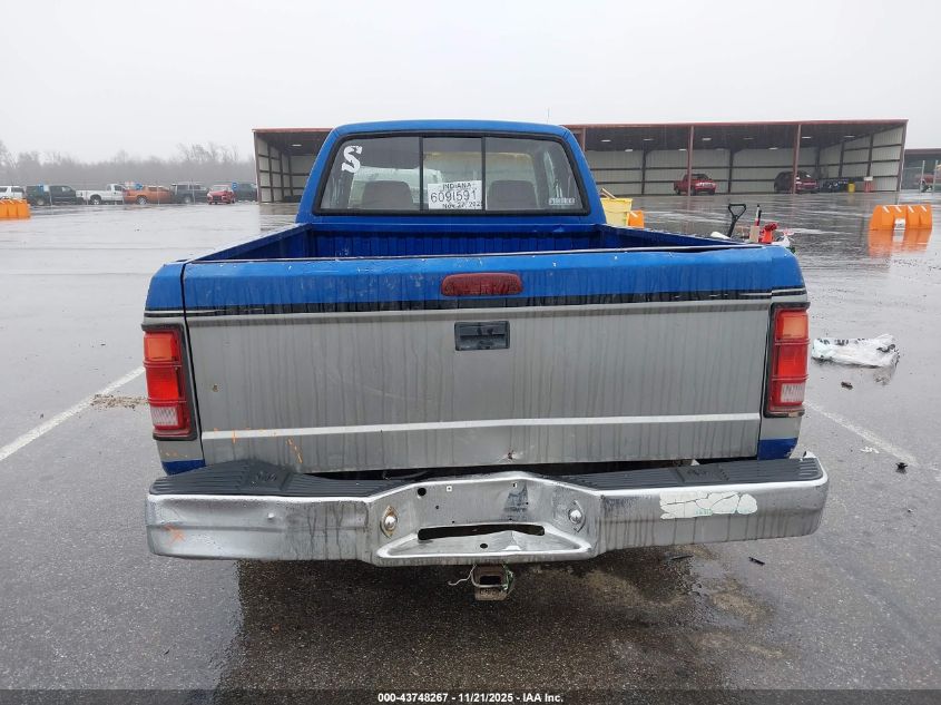 1994 Dodge Dakota VIN: 1B7GL23X6RS642752 Lot: 43748267