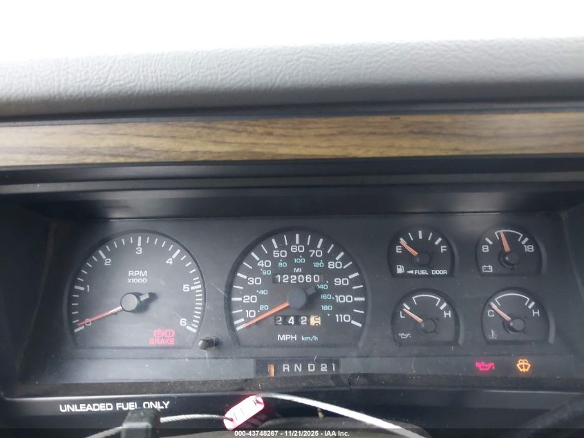 1994 Dodge Dakota VIN: 1B7GL23X6RS642752 Lot: 43748267