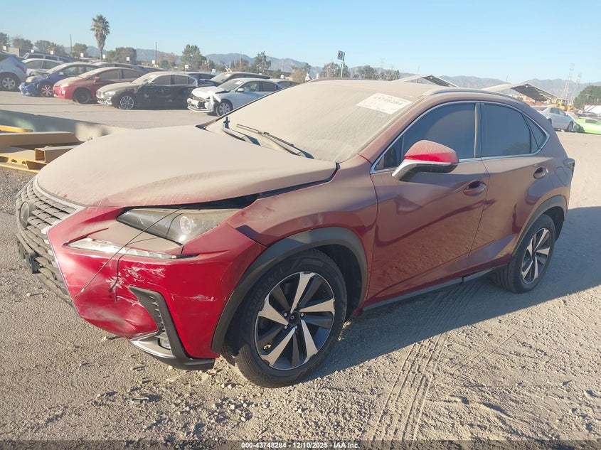 Vin: jtjdarbz4l5005110, lot: 44243657, lexus nx 300 20202