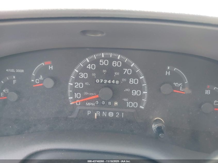 1998 Ford F-150 Standard/Xl/Xlt VIN: 1FTZX1725WKB97874 Lot: 43748288