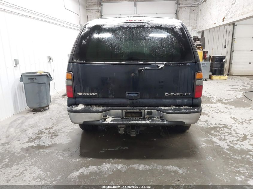 2005 Chevrolet Tahoe Lt VIN: 1GNEK13T65J196742 Lot: 43748321