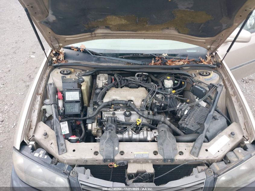 2002 Chevrolet Impala VIN: 2G1WF55E629380473 Lot: 43748364