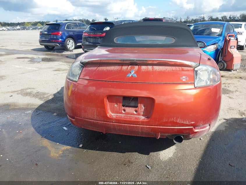 2007 Mitsubishi Eclipse Spyder Gs VIN: 4A3AL25F37E070591 Lot: 43748384