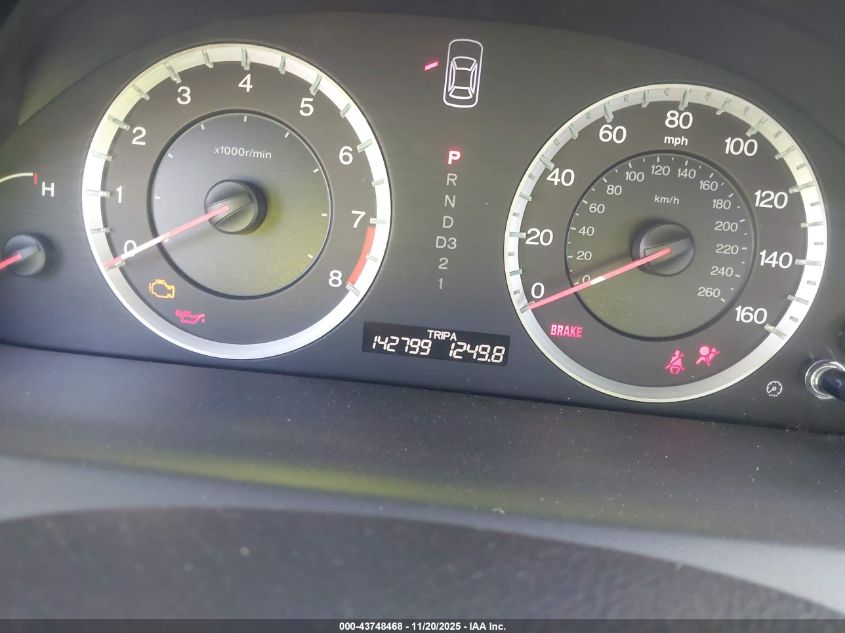 2008 Honda Accord 2.4 Ex-L VIN: 1HGCP26838A162827 Lot: 43748468