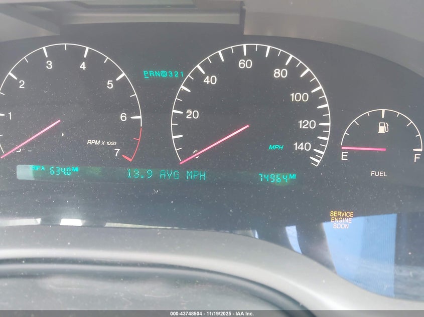 2003 Cadillac Seville Sls VIN: 1G6KS54Y43U280697 Lot: 43748504