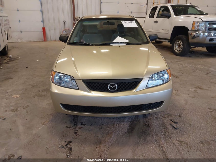 2001 Mazda Protege Dx/Lx VIN: JM1BJ222810401314 Lot: 43748505