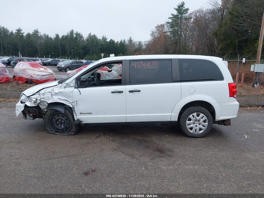2019 Dodge Grand Caravan Se VIN: 2C7WDGBG2KR605716 Lot: 43748539