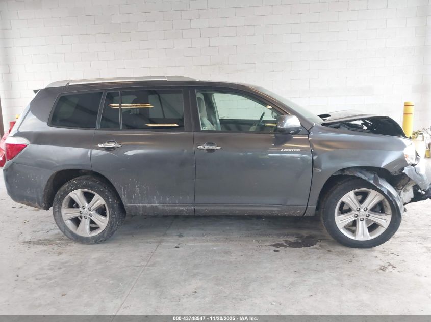 2008 Toyota Highlander Limited VIN: JTEES42A882080088 Lot: 43748547