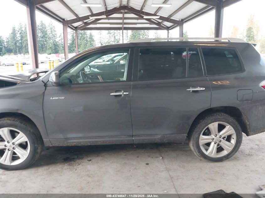2008 Toyota Highlander Limited VIN: JTEES42A882080088 Lot: 43748547