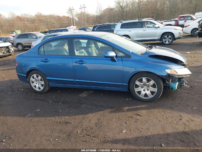 2009 Honda Civic Lx VIN: 2HGFA16519H342437 Lot: 43748566