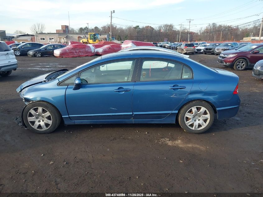 2009 Honda Civic Lx VIN: 2HGFA16519H342437 Lot: 43748566