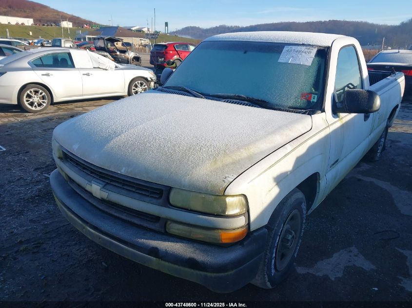 2002 Chevrolet Silverado 1500 Commercial VIN: 1GCEC14V92Z173541 Lot: 43748600