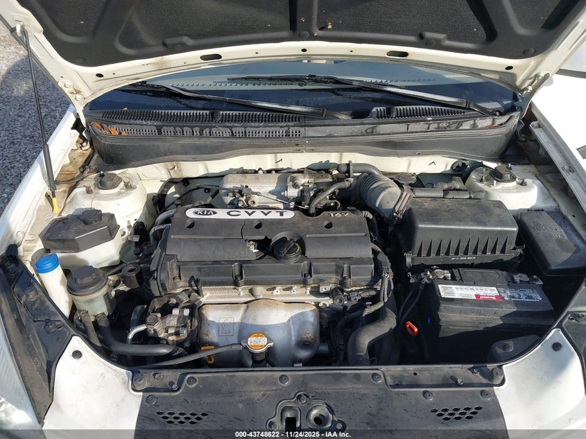 2008 Kia Rio Lx VIN: KNADE123686391970 Lot: 43748622