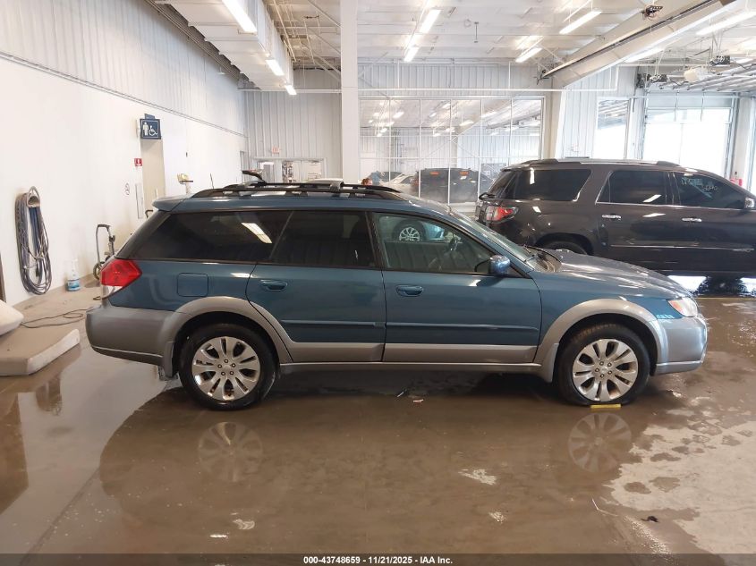 2009 Subaru Outback 2.5I Limited VIN: 4S4BP66C097334571 Lot: 43748659