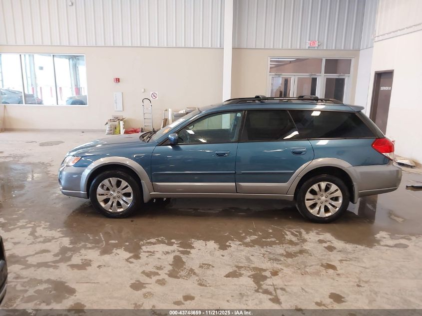 2009 Subaru Outback 2.5I Limited VIN: 4S4BP66C097334571 Lot: 43748659