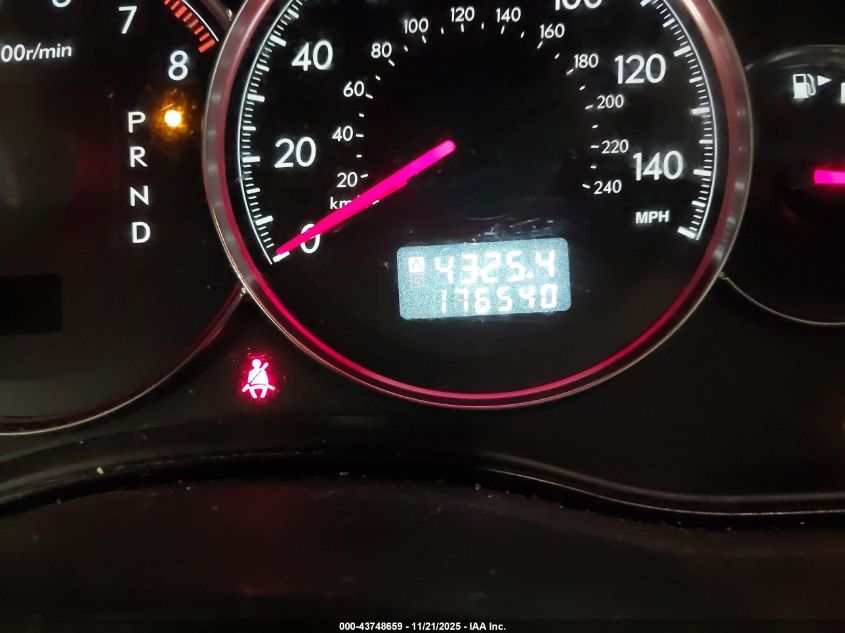 2009 Subaru Outback 2.5I Limited VIN: 4S4BP66C097334571 Lot: 43748659