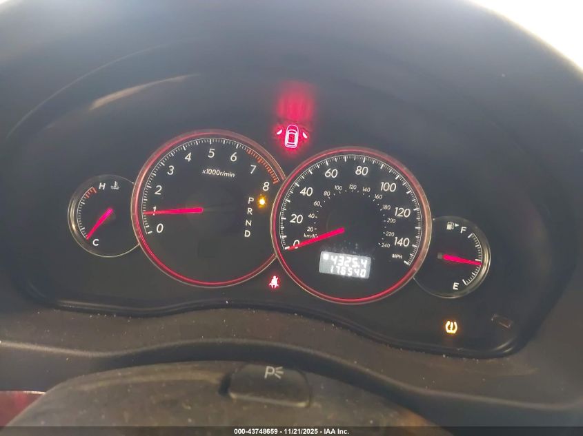 2009 Subaru Outback 2.5I Limited VIN: 4S4BP66C097334571 Lot: 43748659