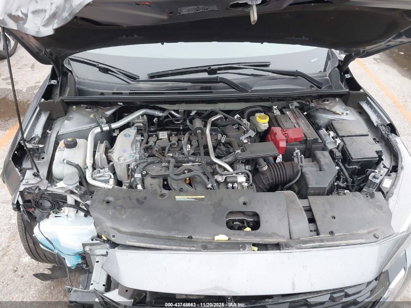 2025 Nissan Sentra S VIN: 03N1AB8BV7SY20784 Lot: 43748663