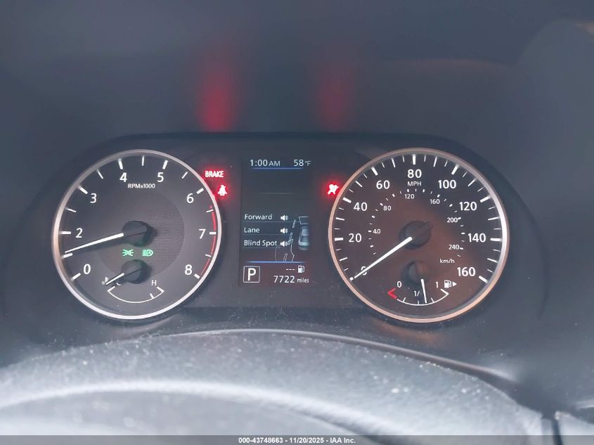 2025 Nissan Sentra S VIN: 03N1AB8BV7SY20784 Lot: 43748663