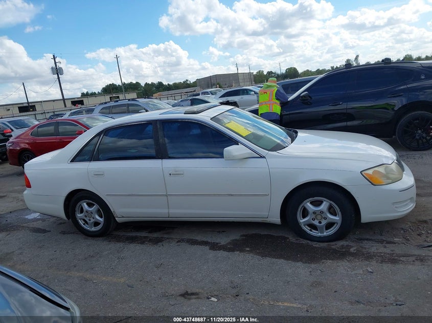 2000 Toyota Avalon Xl VIN: 4T1BF28B9YU094498 Lot: 43748687