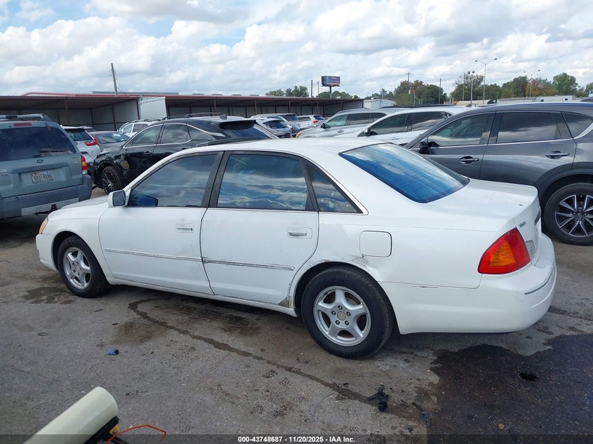 2000 Toyota Avalon Xl VIN: 4T1BF28B9YU094498 Lot: 43748687