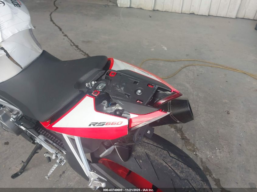 2024 Aprilia Rs 660 Extrema VIN: ZD4KSUR07RS000676 Lot: 43748689