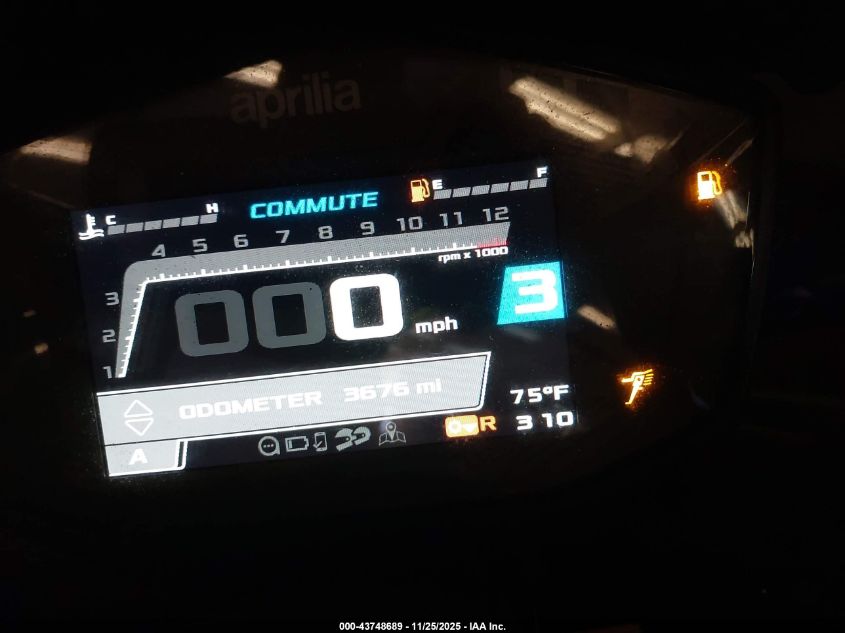 2024 Aprilia Rs 660 Extrema VIN: ZD4KSUR07RS000676 Lot: 43748689