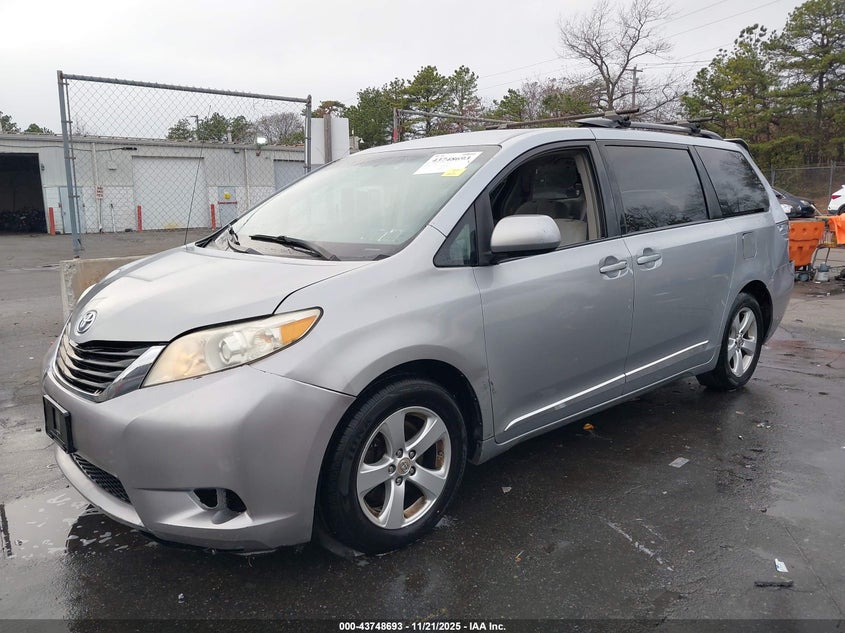 2012 Toyota Sienna Le V6 8 Passenger VIN: 5TDKK3DC5CS206053 Lot: 43748693