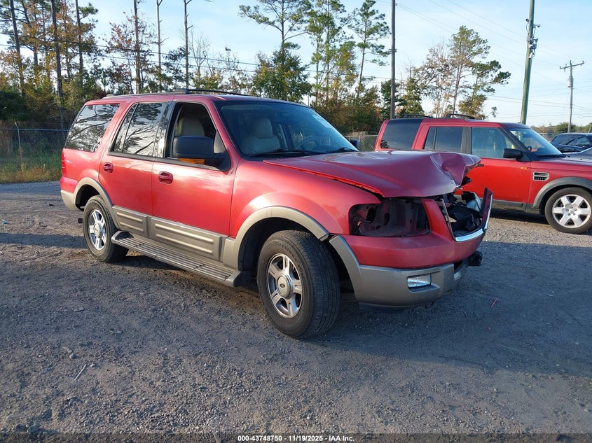2003 Ford Expedition Eddie Bauer VIN: 1FMRU17W03LB96807 Lot: 43748750