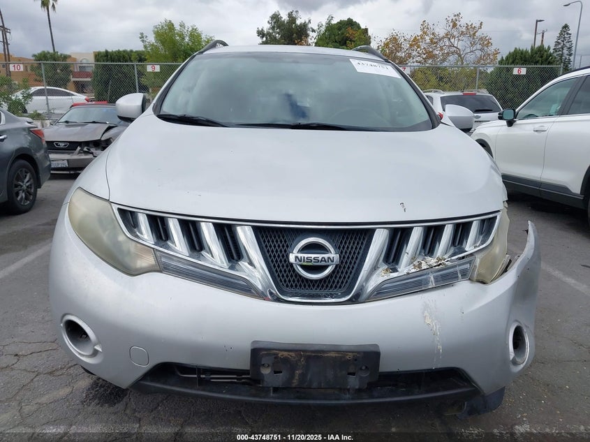 2009 Nissan Murano S VIN: JN8AZ18U09W101268 Lot: 43748751