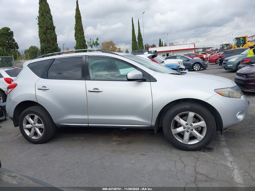 2009 Nissan Murano S VIN: JN8AZ18U09W101268 Lot: 43748751