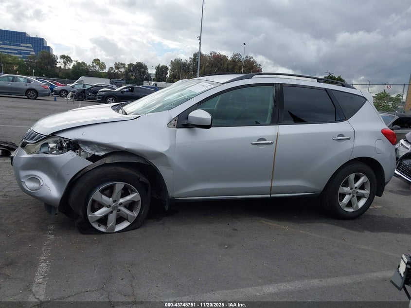 2009 Nissan Murano S VIN: JN8AZ18U09W101268 Lot: 43748751