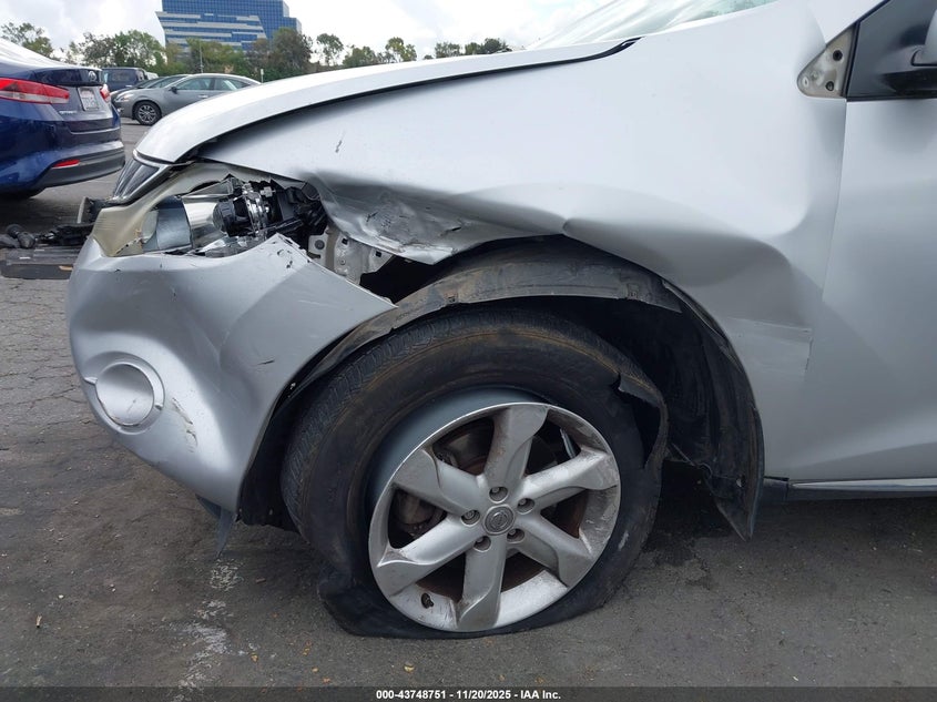 2009 Nissan Murano S VIN: JN8AZ18U09W101268 Lot: 43748751