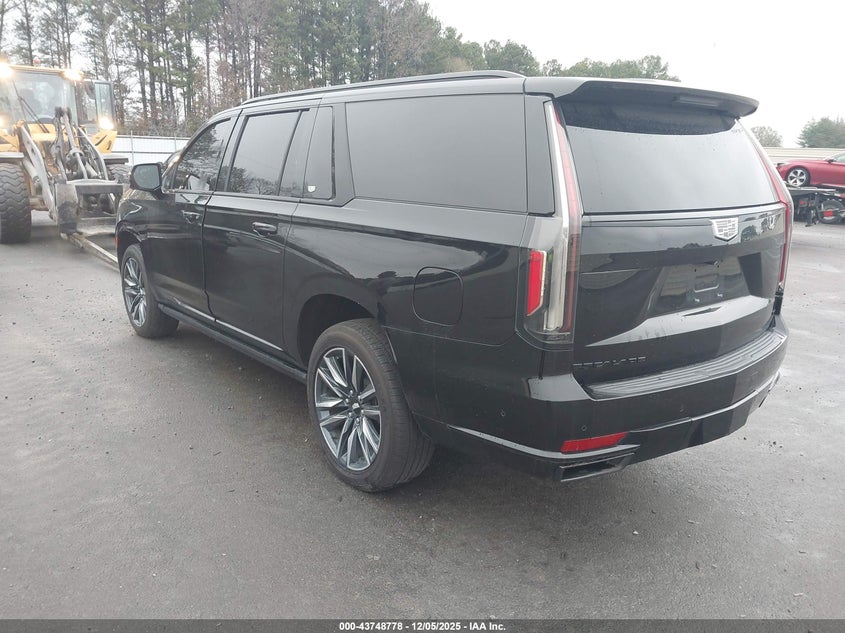 Vin: 1gys4pkl7mr291945, lot: 44244151, cadillac escalade esv 4wd sport 20213