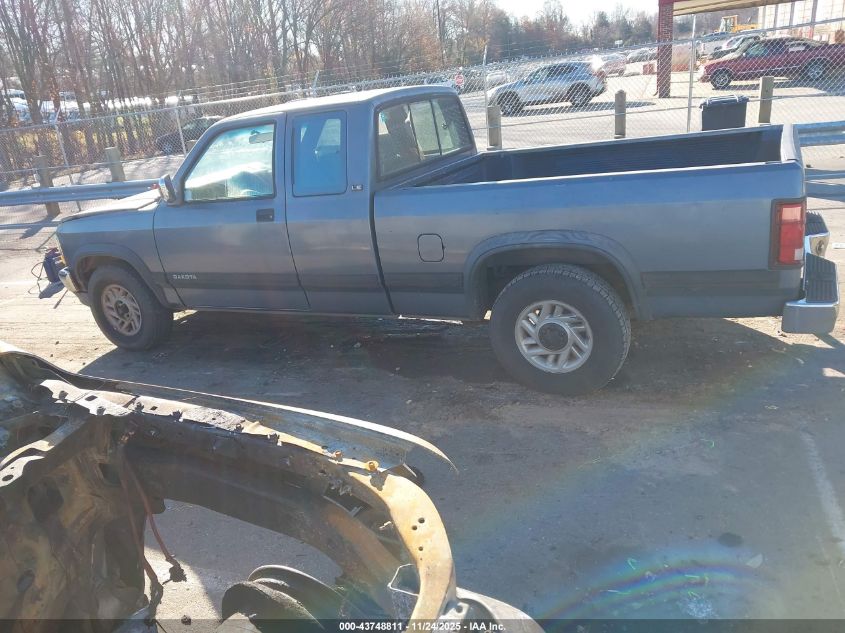 1993 Dodge Dakota VIN: 1B7FL23X3PS219992 Lot: 43748811