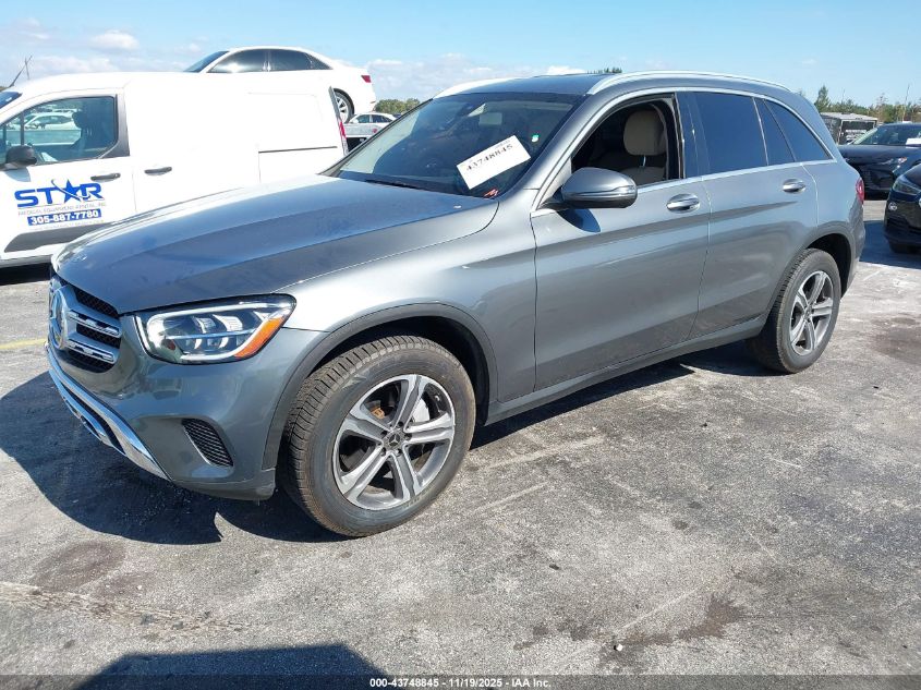 2020 Mercedes-Benz Glc 300 VIN: WDC0G8DBXLF749132 Lot: 43748845