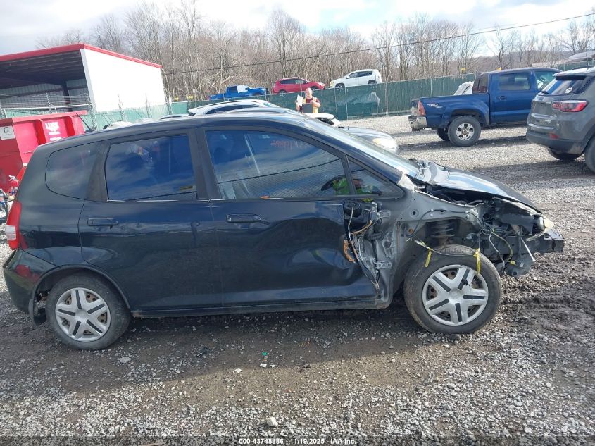 2008 Honda Fit VIN: JHMGD37478S052169 Lot: 43748886