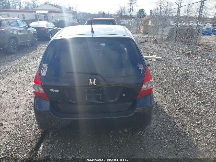 2008 Honda Fit VIN: JHMGD37478S052169 Lot: 43748886
