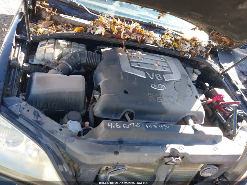 2006 Kia Sorento Ex/Lx VIN: KNDJC733365601862 Lot: 43748959