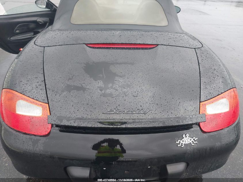2001 Porsche Boxster VIN: WP0CA29891U621617 Lot: 43748984