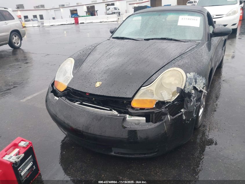 2001 Porsche Boxster VIN: WP0CA29891U621617 Lot: 43748984